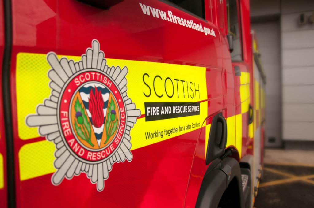 Teenage girl taken to hospital after fire at Forfar flats News Tay FM